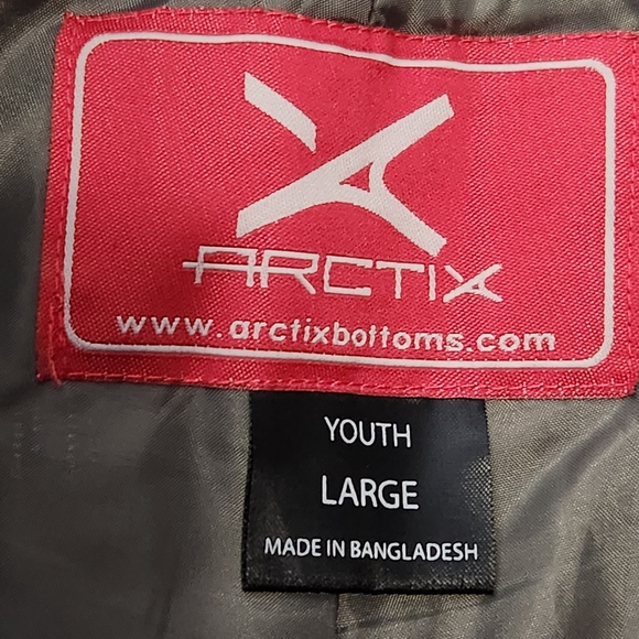 Arctix Snow Ski Pants Cargo Boot Cut Youth Kids Large 14 16 - Picture 2 of 6